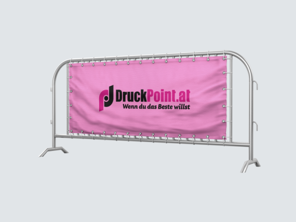 Banner Für Absperrgitter