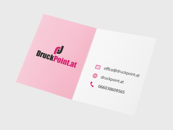 Visitenkarten 4-Seitig